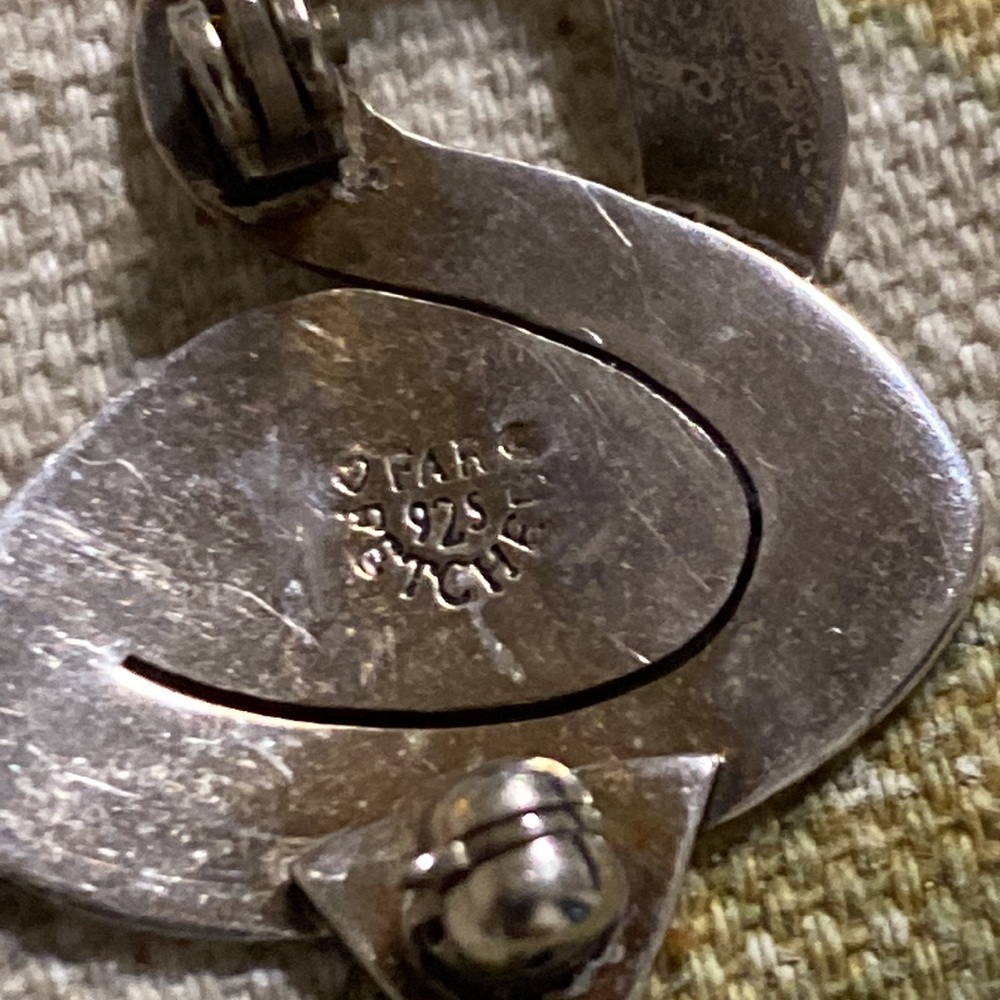 Sterling Silver Flamingo Brooch - Picture 2 of 4